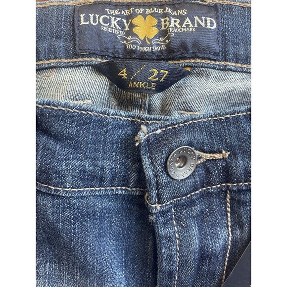 Lucky Brand Women Sweet Boot Jeans Medium Wash Denim Size 4 27 - NWT - Picture 4 of 11